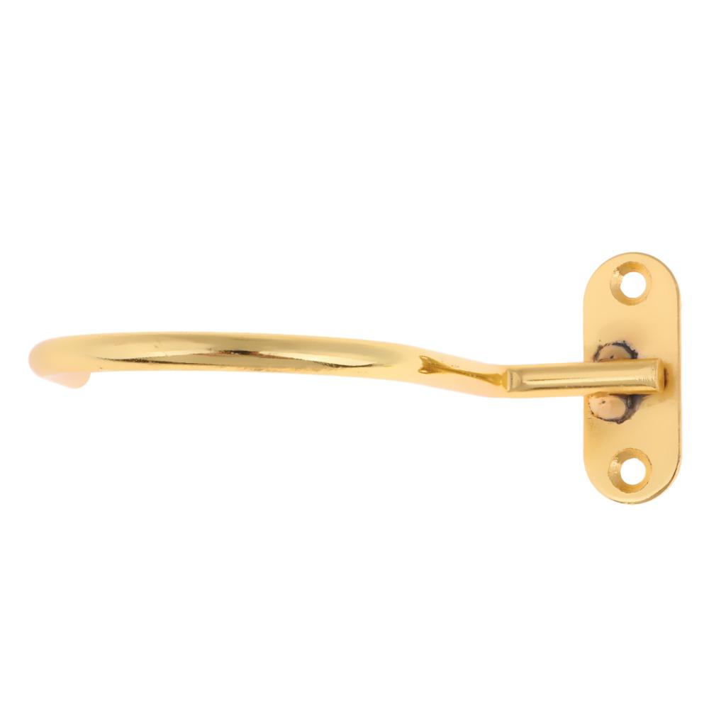 Small Brass Hook with Mounting Screws for Billiard Bottom Mount