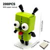 Alien Robot Dog Creative Model Building Blocks Kit Toys Collection Ornaments for Enthusiasts & Children Christmas Birthday Gift