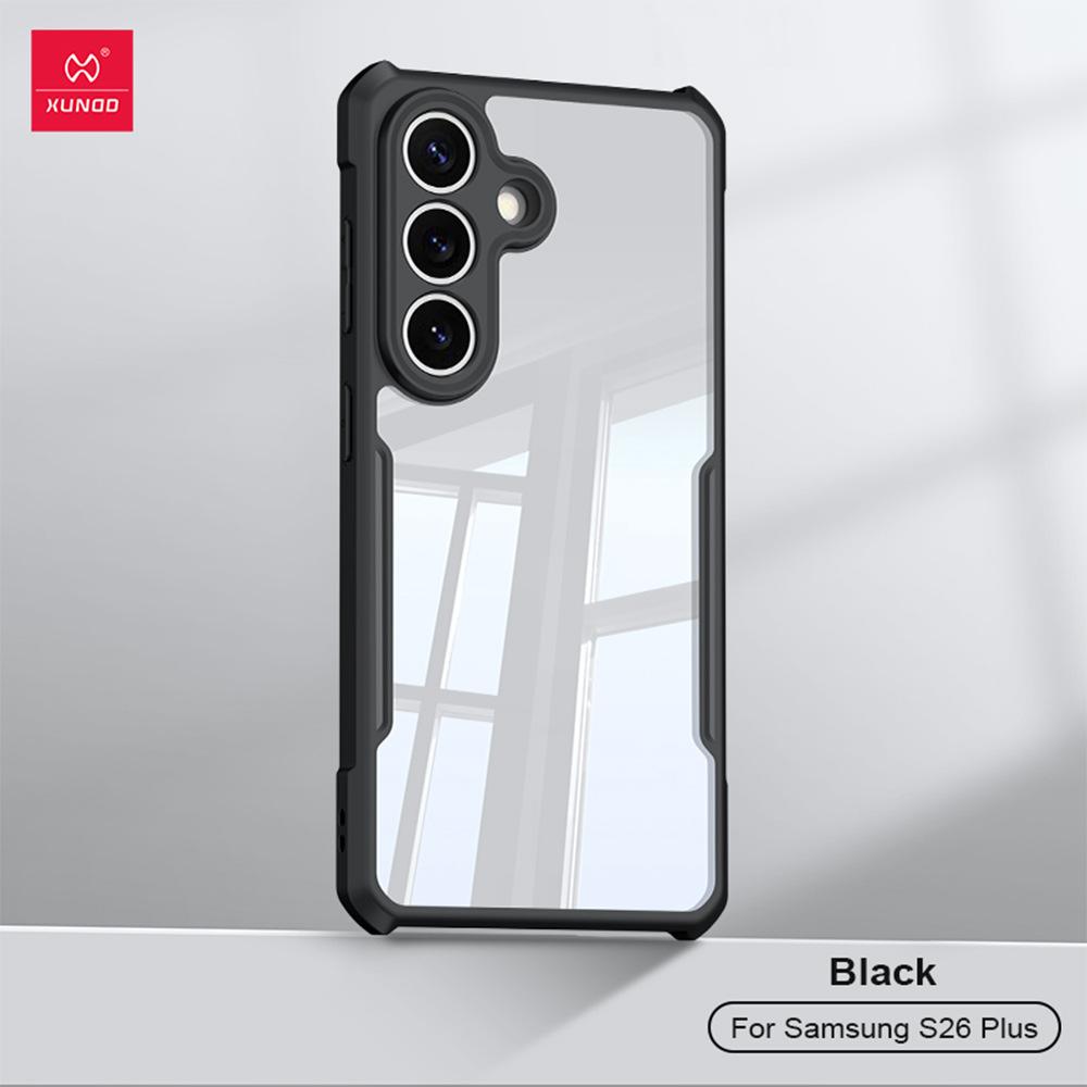 For Samsung Galaxy S26 Ultra S26 Plus S26+ Case XUNDD Casing Transparent Back Cover Airbag Shockproof Bumper Protective Cases