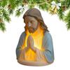 Virgin Mary Statue Night Light Resin Elegant Home Decor Christian Night Light for Thanksgiving Holiday Birthday Offices Home