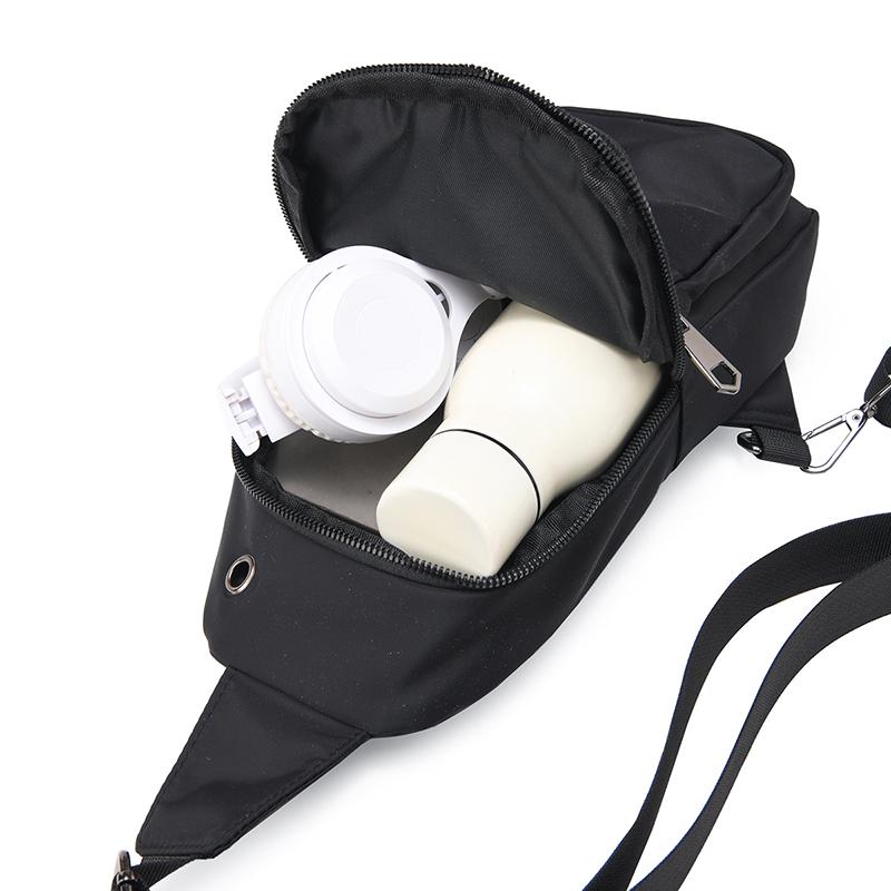 Men's Crossbody Bag Outdoor Shoulder Bag Commuter Waterproof Multifunctional Chest Bag