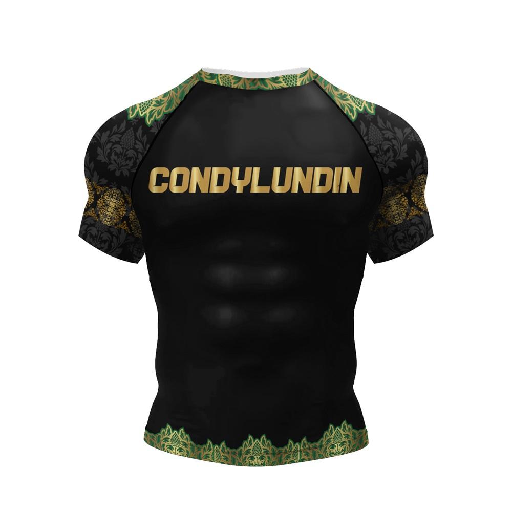 CODY LUNDIN MMA Shirt Short Sleeve Jiu Jitsu BJJ Rashguard for Men Tattoo Cool Sunscreen T Shirt Cycling Surfing Boxing Jersey