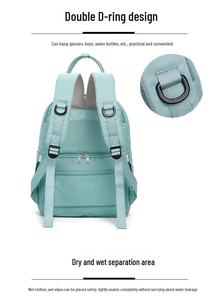 Sun Earth&U Mummy&Baby Dual Backpack: Lightweight, Multifunctional, Large-Capacity for On-the-Go