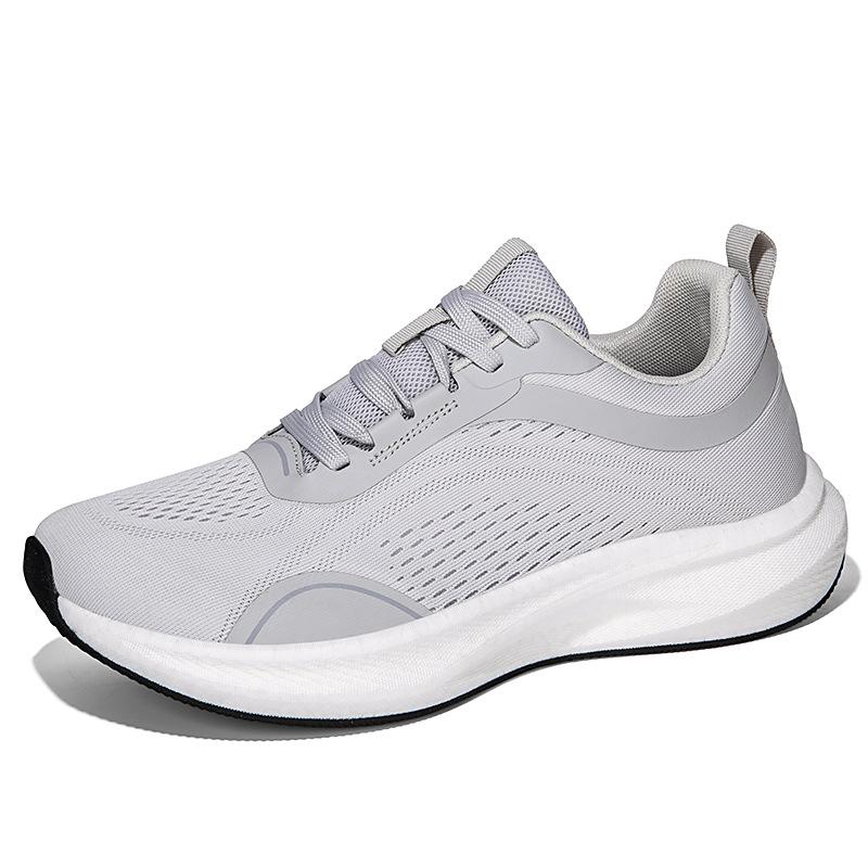 

Lace-up wide-headed shoes wide-footed men s and women s outdoor casual shoes running shoes off-road running shoes cushioning and non-slip 46 светло-серый