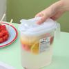 5 Yuan Newcomer Discount: High-Capacity Refrigerator Water Kettle with Faucet, Heat-Resistant Plastic, for Hot & Cold Use