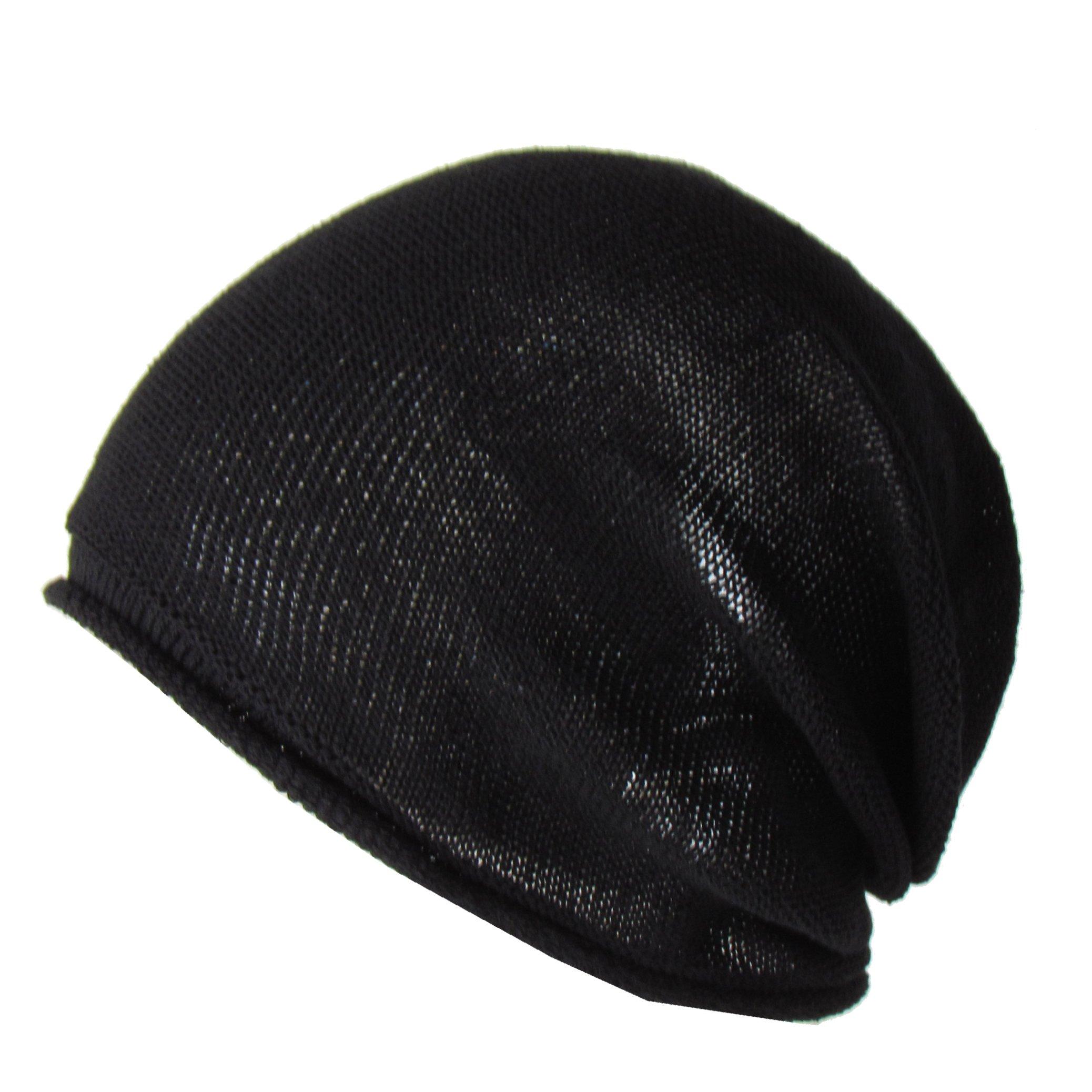 

Edge City Silk Seamless Knit Large Made in Japan Hat, Size, (L, 97/Black)