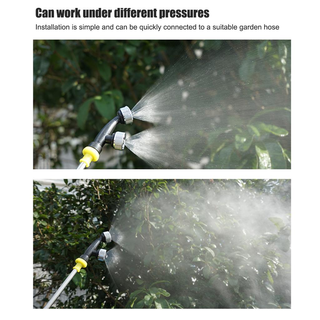 G1/2in DN15 Irrigation Sprinkler 1.9cm Female Thread Garden Lawn Pesticide Atomizing Tool for Garden Courtyard Greenhouse