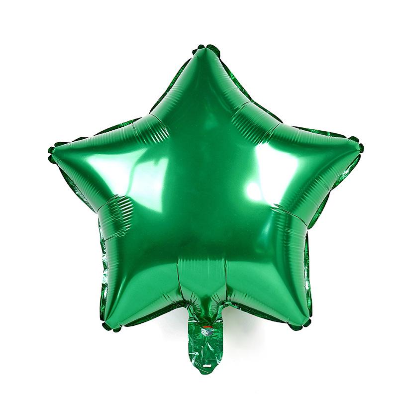 18-Inch Star & Heart Foil Balloon - Festival, Birthday, Wedding Decoration