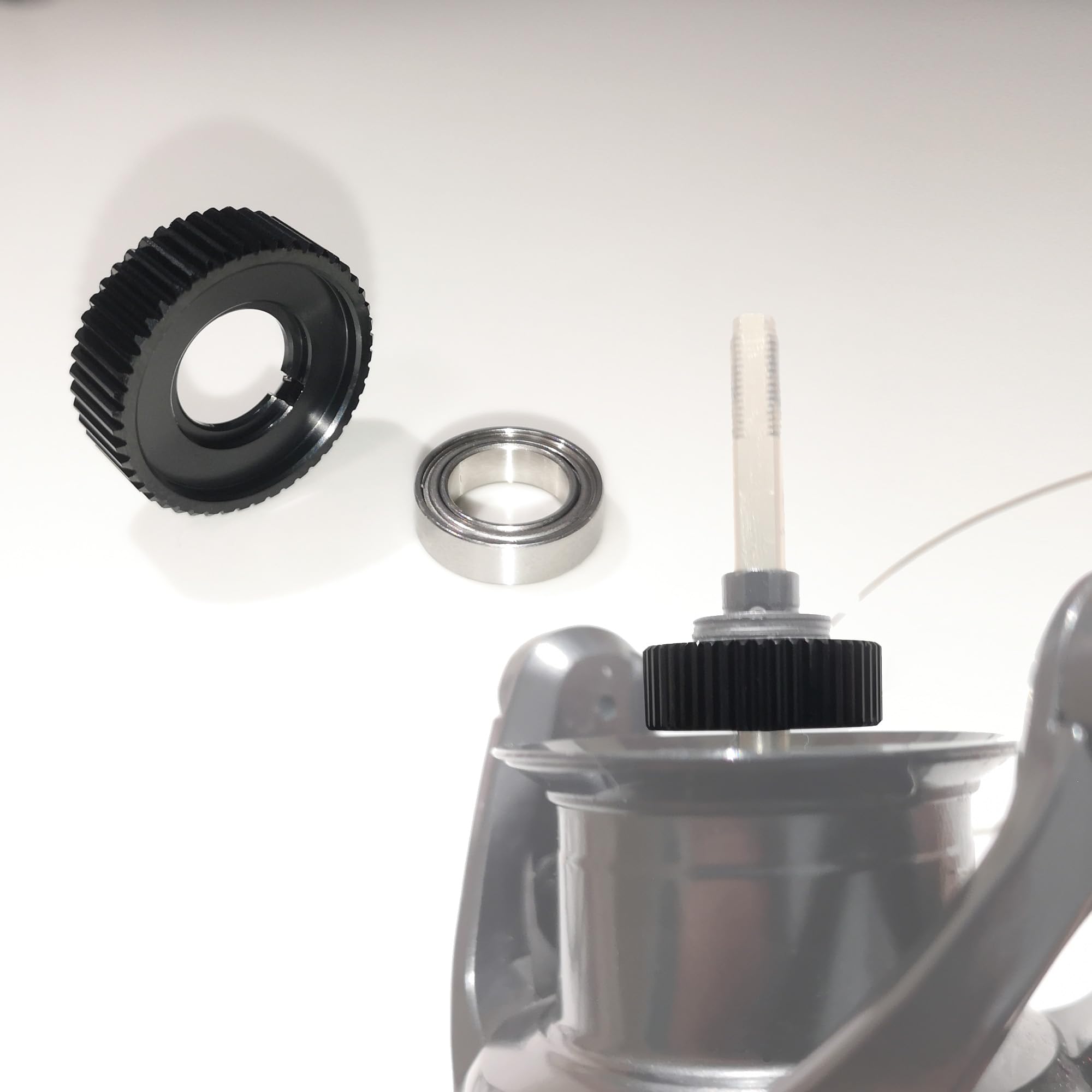 

Shimano Spinning Reel S System Drag Sound 36 Custom Overhaul Reel Fmate Works Ratchet, Teeth, Aluminum, Parts,