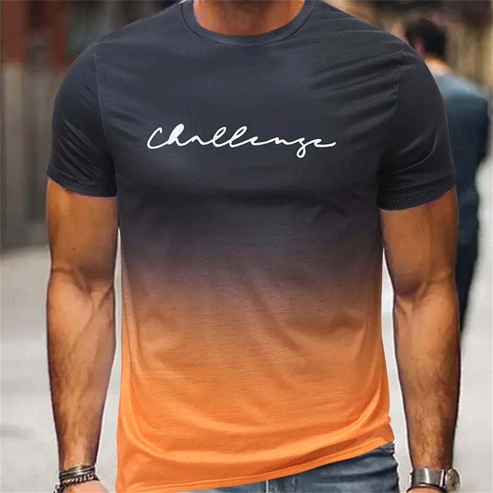 Summer Fashion Short Sleeve T-Shirt 3D Print Tee