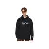 Li-Ning Wade Series Printed Loose Hoodie Unisex Hoodies Black AWDU007-1
