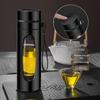 Sichun Men's Double-Layer Glass Tea Infuser Bottle
