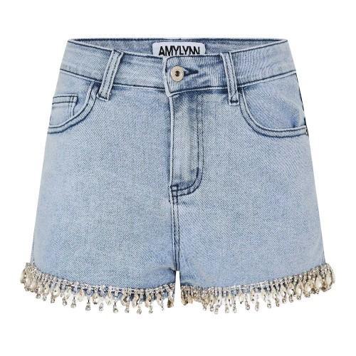 AmyLynn Womens/Ladies Denim Jean Shorts