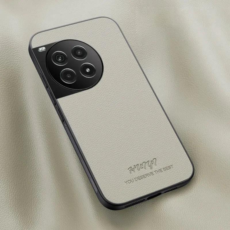 Leather Phone Case for Oneplus Ace 3 2 Pro 3V 2V 12 12R 11 11R 1+ Nord CE4 Lite N20 SE 5G Car Magnetic Holder Luxury Phone Cover