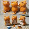 9Pcs Cute Mini Cat Doll Ornaments Figures Statue Model Desktop Toys Gifts for Room Office Kids Car Home Decoration Accessories