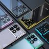 X6pro M6pro  Plating Clear Case For Xiaomi Mi Poco M6 X6 Pro 5g 4g F6 Silicone Transparent Bumper Back Cover Poko M X 6