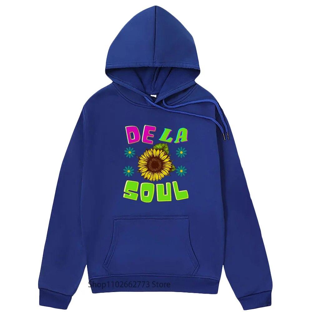 De La Soul Hoodies Fashion Anime Unisexga Sweatshirt with Hooded Clothes Long Sleeve Winter Pullover Unisex/women Tops Funny Clothing
