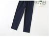 Kids' Khaki and Navy Elastic Waist Western Uniform Pants for Boys and Girls