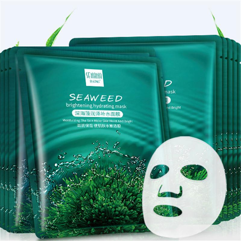 Seaweed Anti-aging Moisturizing  Algae Mineral Facial Mask Cosmetics Skin Care Face Masks Eye Patches