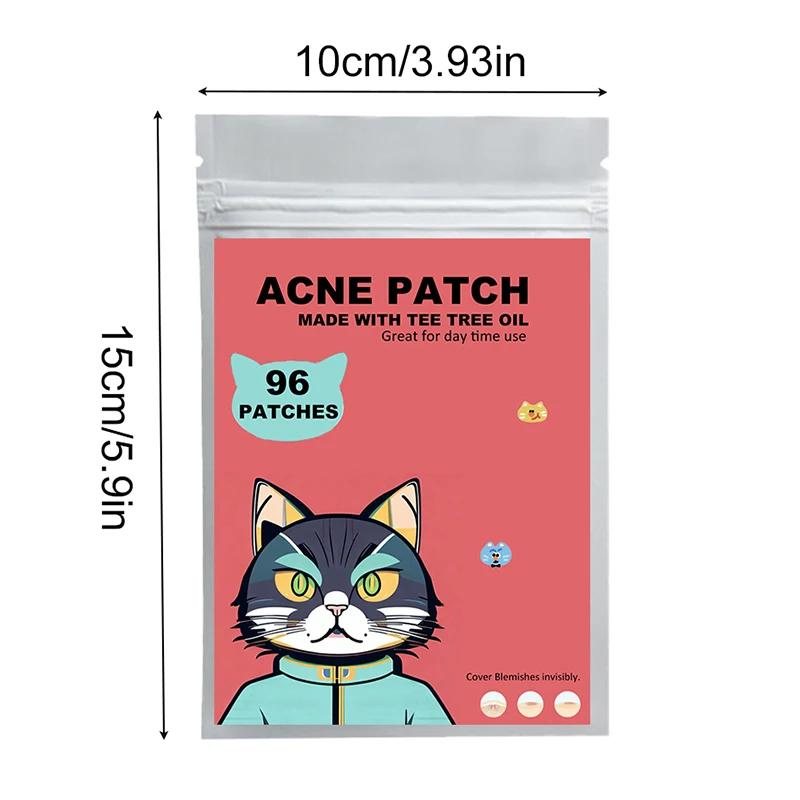 96pc Cat Repair Acne Patch Facial Skin Care Fade Blemishes Pimple Marks Closed Acne