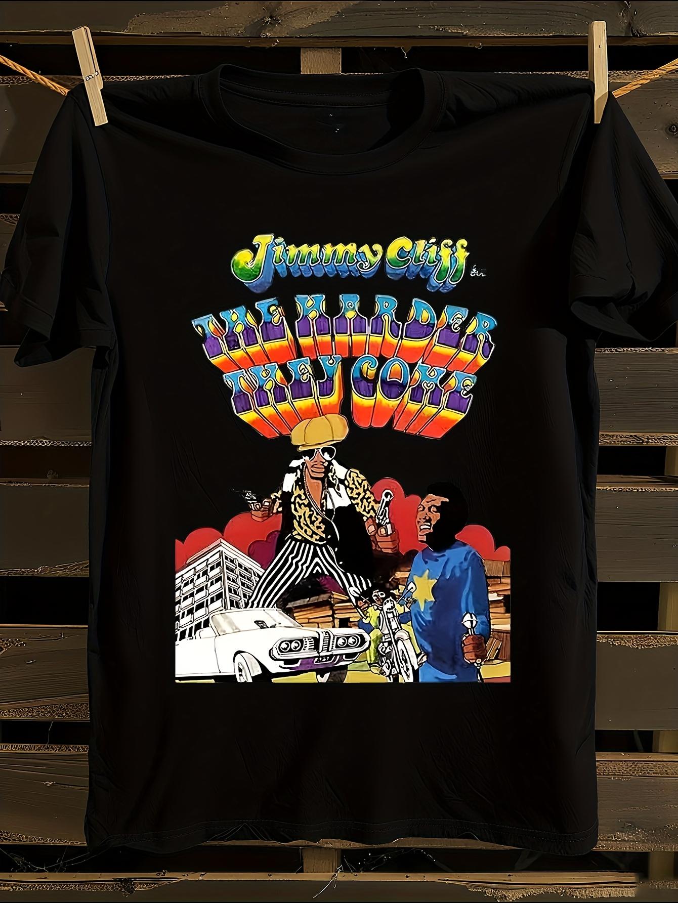 Jimmy Cliff The Harder They Come Reggae Music Graphic T-s... XXXL