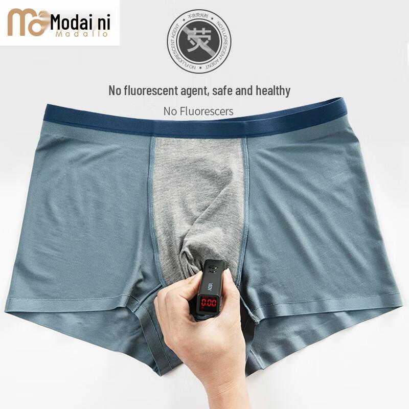 Men's 60S Modal Seamless Boxer Briefs