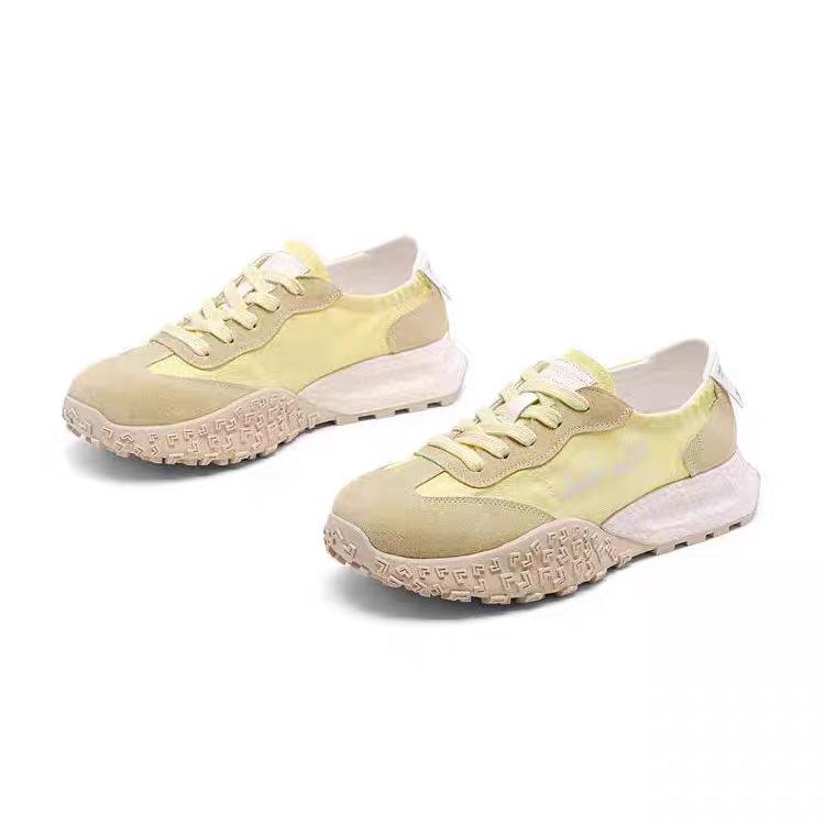 

Stepping on shit ballet training shoes women s summer 2025 new casual non-slip sports Forrest Gump shoes popular versatile women s shoes 35 жовтий