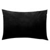 Federa per Cuscino in Velluto Nero 45x45cm Federa per Cuscino Lombare per Divano del Soggiorno Decorazione Casa Nordica Federa per Cuscino Decorativo