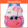 Kids Capacity Large Backpack With Cartoon Crab And Umbrella Decoration Daily For