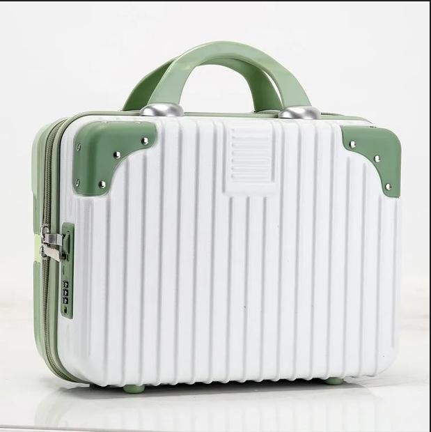 Women's Portable Makeup Tote with Lockable Storage and Carry-On Luggage Option