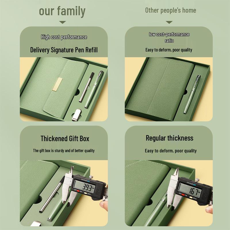 Customized A5 Luxury Notebook Gift Set for Business Events