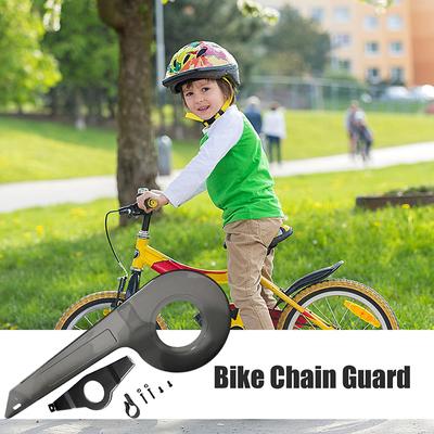 Protezione per catena della bicicletta adatta per 32-36 denti Protezione universale per catena della bicicletta per bambini Robusta copertura per catena della bicicletta per accessori per bici