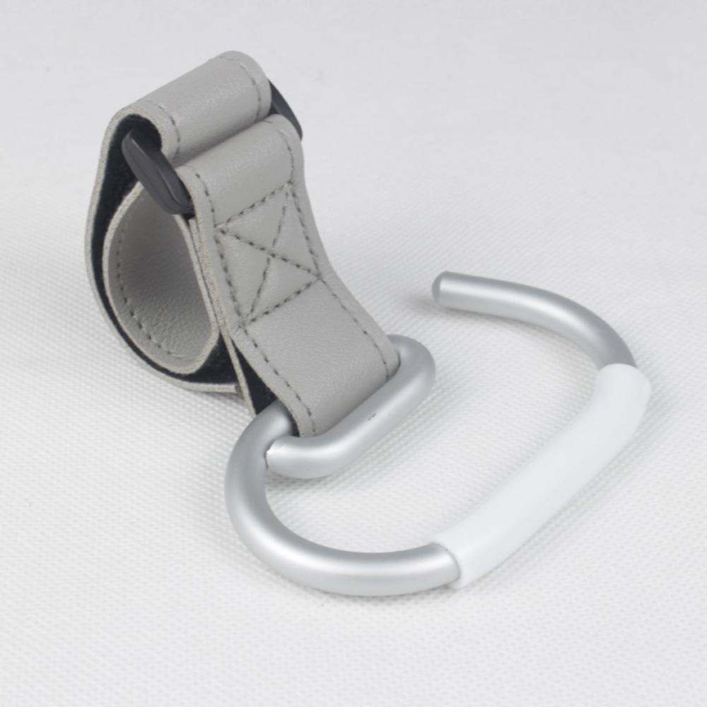 

PU Hanging Hook Solid Color Stroller Accessories Cute Baby Stroller Hooks Cartoon