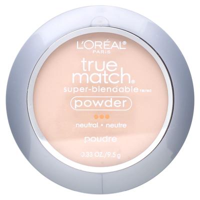 L'Oréal, True Match, Cipria Super Sfumabile, N2 Avorio Classico, 9,5G(0.33Oz)