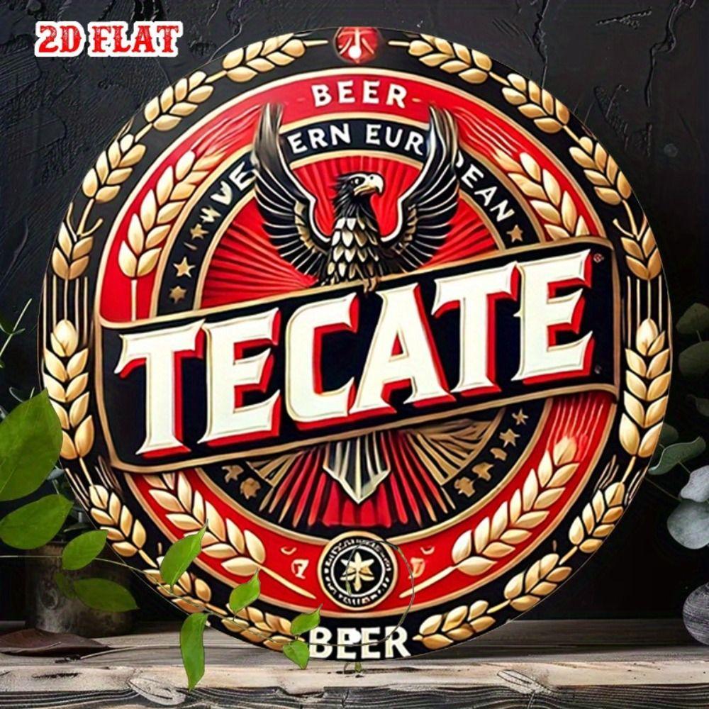 Metal Tin Sign Retro Art 20x20cm Home Wall Decor