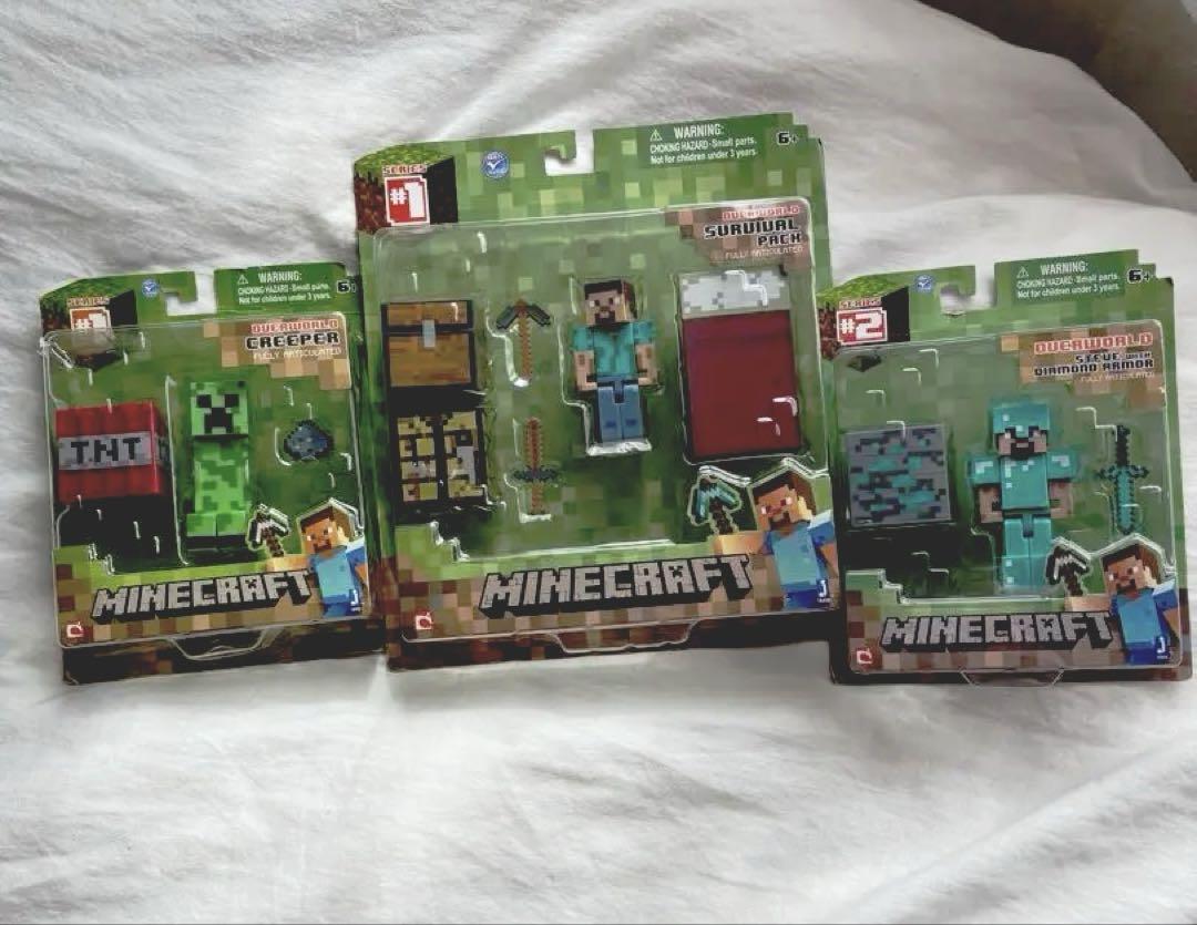 

[Б/У] 3 фигурки Minecraft