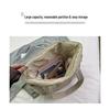 2023 Women's Large Capacity Quilted Nylon Tote - Versatile Autumn/Winter Fashion Shoulder Bag
