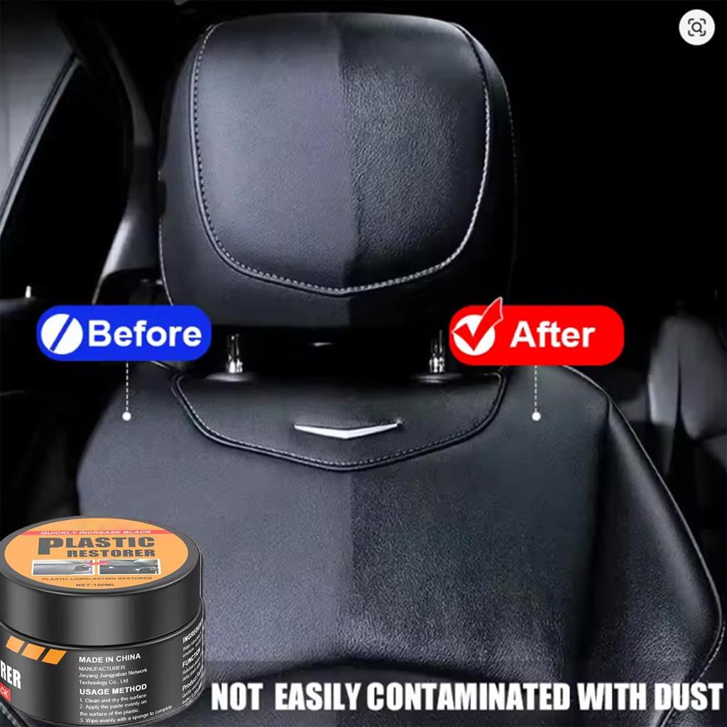 2pcs Car Interior Plastic Scratches - Car Interior , 100ml Car Dashboard Polish, Car