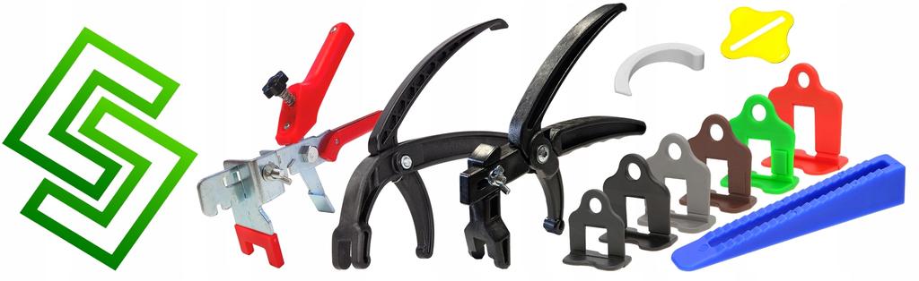 Tile Leveling System 500 Clips Green 3Mm 100 Wedges Pliers