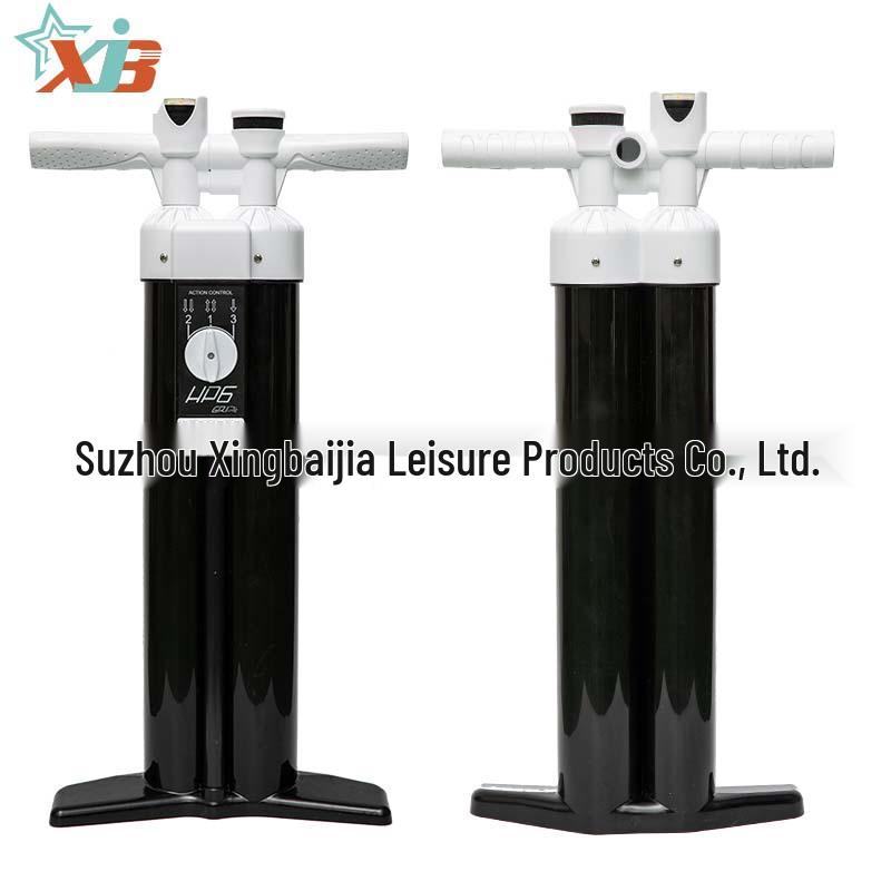 Paddleboard 3-Way Hand Pump with Pressure Gauge for SUPs, Kayaks, and Rafts