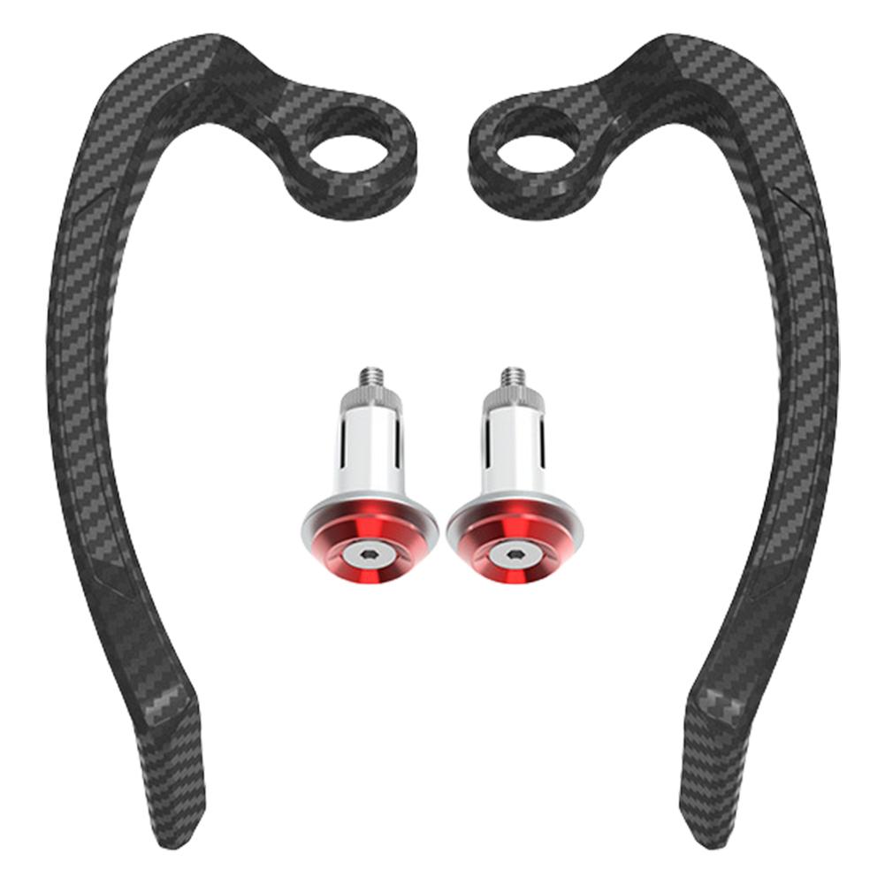 Motorcycle Lever Guards Aluminum Alloy Universal Modification Accessories Handguard Shield красный
