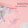 4.0 Heart Silicone Outdoor Doll Storage Case - Transparent, Dustproof, 20cm Protective Pouch