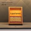 Bamboo Water Drop Key Holder and Accessory Rack for Entryway
