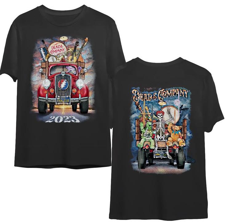 2023 The Final Tour Truck T-Shirt, Dead and Company The Final 2023 Summer Tour