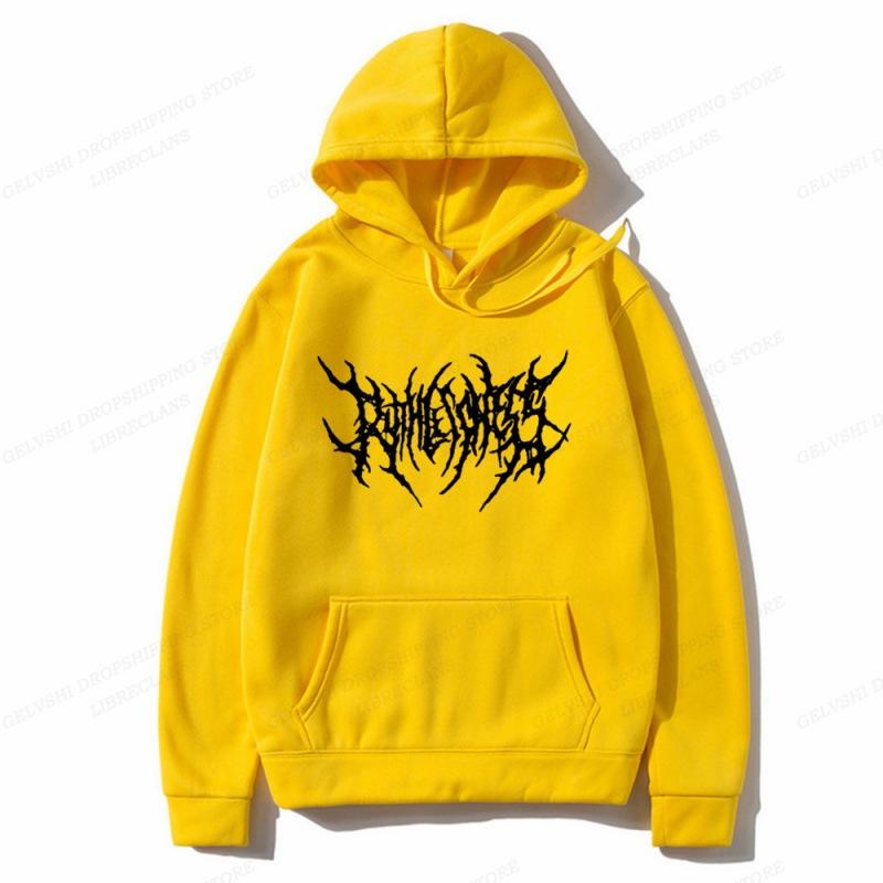 

Готическое худи мужское женское модное худи осень зима флис уличная одежда топы 3XL