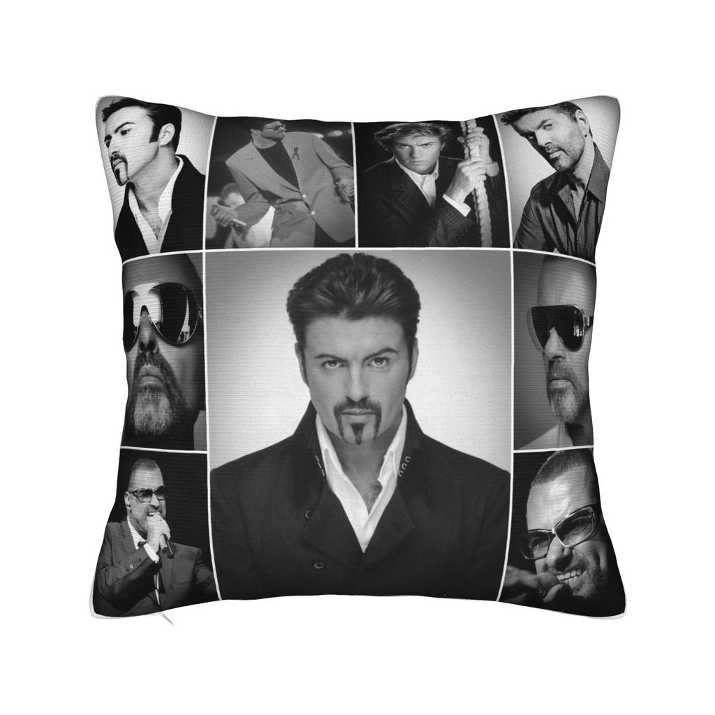 Pillow Cover George Michae Retro Trendy Pillow Case For Chair Sofa Home Decor Pillowcases