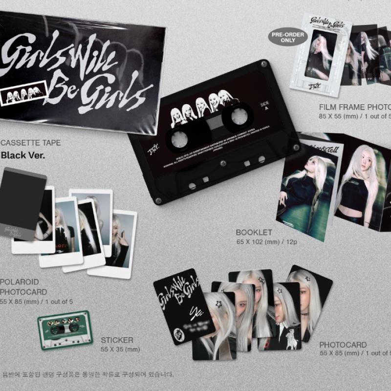 Itzy   Girls Will Be Girls  Cassette Tape Ver. 