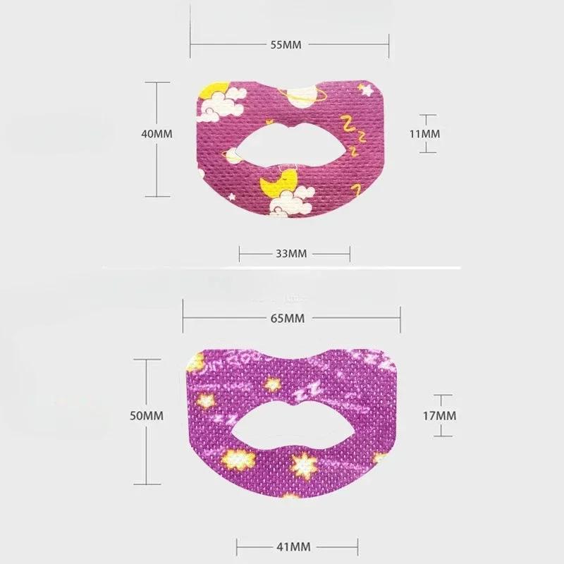 Gentle Anti-Snoring Stickers for Kids & Adults, Portable Sleep Aid Mouth Strips to Improve Nose Breathing and Ensure Quiet Comfortable Night Sleep