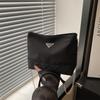 Large capacity Oxford cloth bag women's summer 2025 new fashion diamond chain messenger bag premium bucket bag