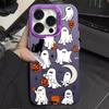 Halloween Geister Handyhüllen für iPhone 16 Pro Max Hülle 15 11 12 14 13 Pro XS XR 8 7 16 Plus Stoßfeste Hülle